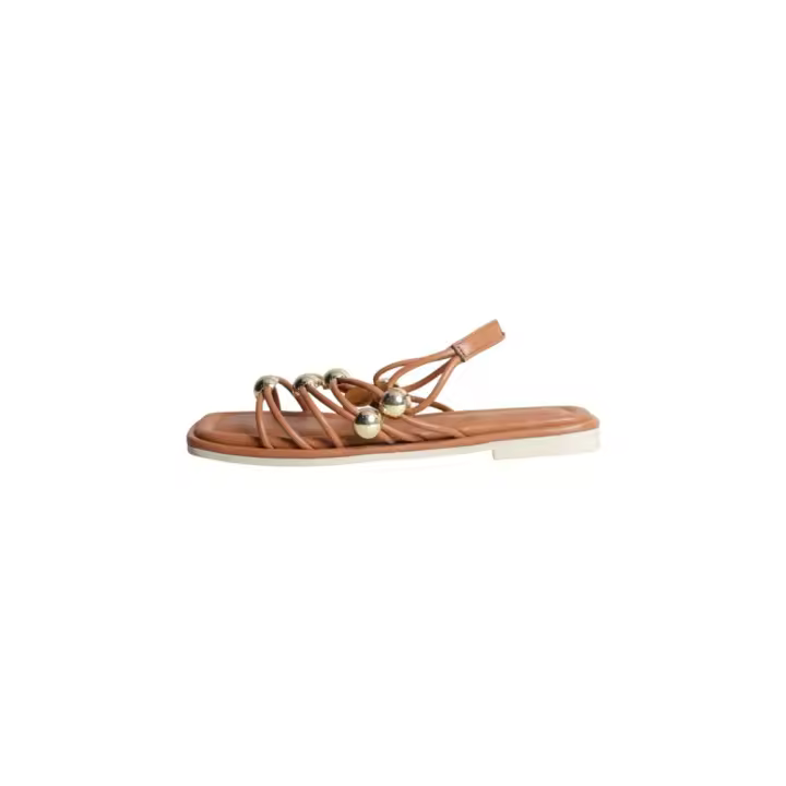 Isteria 25069 Sandalias Planas Mujer Cuero - 1