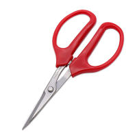 Tijeras De Podar De Acero Inoxidable Para Frutas Y Uvas Con Mango Cómodo De PP Herramientas De Jardinería Para Bonsái Y Flores Rojas - details 2