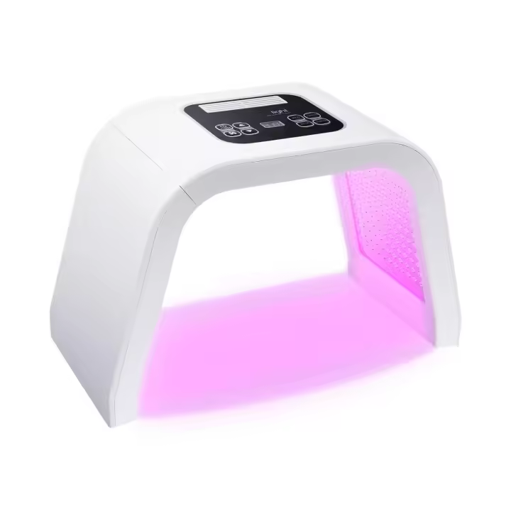 Equipo de belleza para spa, máquina de luz LED para el cuidado de la piel facial, equipo de salón de piel facial, múltiples tipos de luz, para salones de belleza, salones de salud, clubes de ocio, blanco. - 1