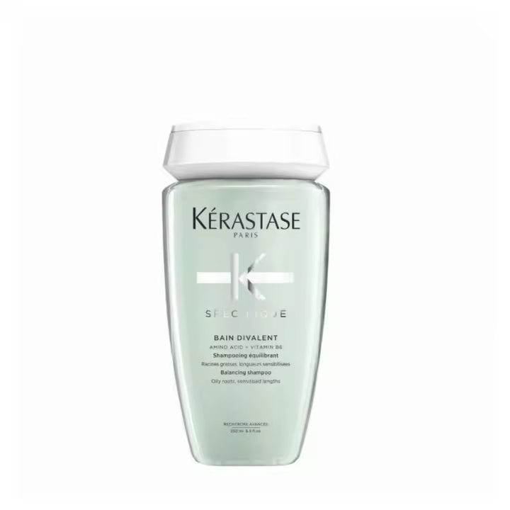Kérastase Spécifique Bain Divalent 250 ml - Champú equilibrante para raíces grasas y cabello sensible - 1