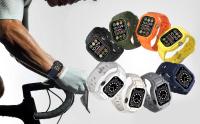 Funda De Correa Compatible Con Apple Watch 44mm 40mm 45mm 41mm 49mm Rugged Military Protectora Para Hombres Y Mujeres Material De Silicona - details 3