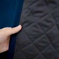 Cortinas De Algodón Aislantes Térmicas Y Antipolvo Para Dormitorio Negro 100% Cortinas Calefactoras Y Anti-Viento Con Aislamiento Acústico - details 13