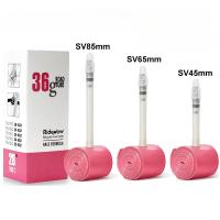 Tubo Interno De Bicicleta RideNow 36g Ultraligero TPU Para Carretera 700x18-28 Con Set De Reparación Válvula Francesa Longitud 45/65/85mm - details 2