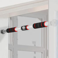 ManiBoom Barra Dominadas Puerta MULTIFUNCIONAL Sin Tornillos y PLEGABLE Carga 200kg - Pull Up Bar para Colgarse Ajuste PRECISO y Agarre Ergonomico- Barra Abdominales, Calistenia - details 1