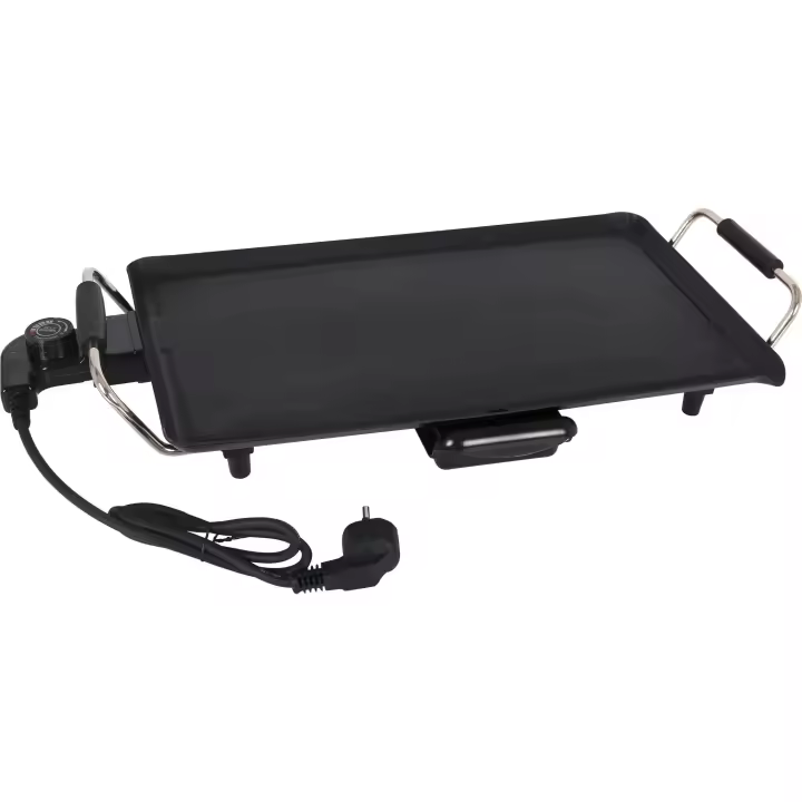 Kiwi - Plancha Asar Eléctrica 47x27cm 1800W - Resistente, Duradera y Fácil de Limpiar - Versátil para Diferentes Alimentos - Plancha Eficiente de Alto Rendimiento - 1