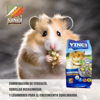 Comida para Hamster, Vinci, 1kg, Pienso de Alta Calidad con Cereales, Oleaginosas y Legumbres - details 1