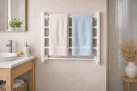 Jocca Toallero Eléctrico de Pared 65W con 5 Barras de Aluminio, Secado Rápido y Diseño Elegante para Baño - details 0