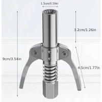 Coupler De Pistola De Grasa 10000 PSI NPTI/8 Punta De Grasa Herramienta De Libera Rápida Para Automóviles Siringa Lubricante - details 6