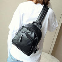 Mochila De Piel PU Para Mujer Pequeña Y Ligeramente Capaz Estilo Casual Con Cierre De Cremallera Mochila De Hombro Para Niñas Y Estudiantes - details 6