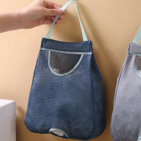 Caja De Almacenamiento Para Sacos De Basura Colgante En La Pared Bolsa De Malla Lavable Porta Bolsas De Plástico Dispensador Para Cocina - details 3