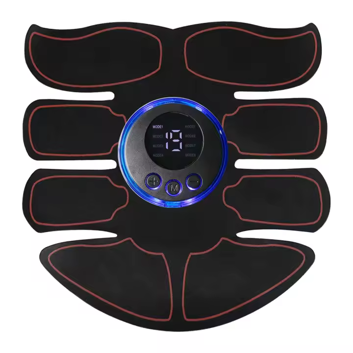 Estimulador Muscular EMS Inalámbrico Con 8 Modos Entrenador De Fitness Para Abdomen MAZ001 Uso Doméstico Y Gimnasio Perder Peso Y Modelar El Cuerpo Masajeador - 1