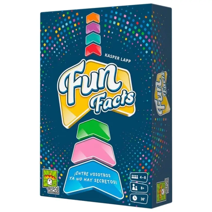 fun facts - Asmodee - Repos Production. Juego de mesa juego de tablero  juego muy divertido para jugar en una fiesta con muchos amigos - 1