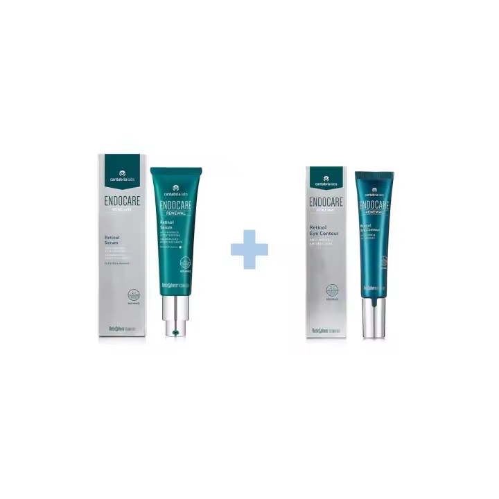 Cantabria Endocare Renewal PACK Retinol Serum 0.2% + Renewal Contorno Ojos 15 Ml Protocolo Iniciación - 1