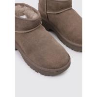 UGG Classic Ultra Mini New Heights Botín Tacón Niña Gris - details 1