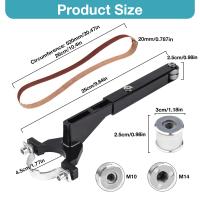 Soporte Para Lixiviador De Cinta Modificado Para Máquina De Pulir Y Moler Ángulo Para Madera/metal Modelo 100 115 125 - details 3