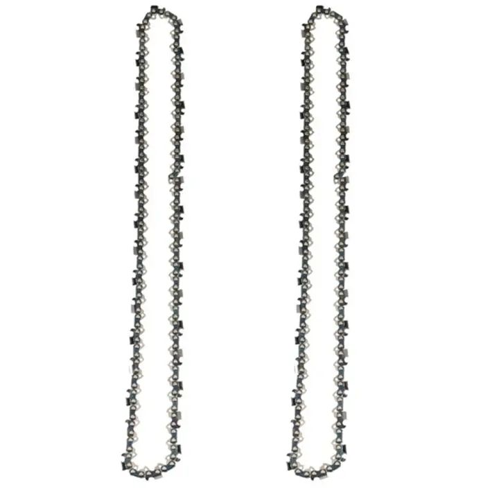 Cadena de motosierra de 2 piezas, 18 pulgadas, paso de hoja, 325 pulgadas, calibre 0.058, 72DL, cadenas de repuesto, herramientas de Hardware - 1