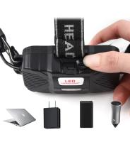Lámpara Frontal LED COB ZK40 Con Angulo Amplio Para Expediciones Recargable USB Uso De 2x18650 Batería Impermeable Para Senderismo Al Aire Libre - details 7