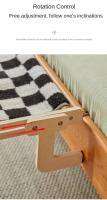 Colchón Para Gato De Hamaca De Soporte Respirable Madera Tipo Colgante Para Lámina De Ventana Y Balcón Cama De Mascota Simple Y Moderna - details 1
