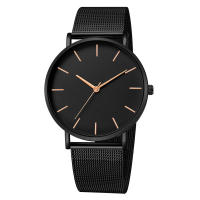 Reloj De Hombre Ultrafino De Moda Acero Inoxidable Malla Casual Resistente Al Choque Reloj De Cuarzo Simplicidad Para El Día a Día - details 4