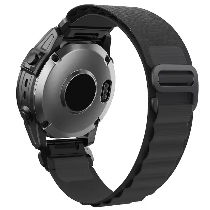Para Garmin Fenix 7/forerunner 965/955/945/935 Correa de Reloj nylon Loop Liberación velocdad 22mm pulsera - 1