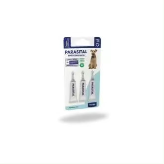 Zotal Laboratorios Pipetas Repelentes PARASITAL para Razas MEDIANAS de 10 a 25 Kg - Pack de 3 Unidades - 1