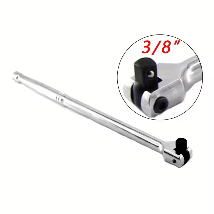 Llave De Impacto Pesada De 3/8 Pulgada Para Uso Con Tornillos Y Tuercas Resistentes Longitud De 15 Pulgadas/380 Mm - 1