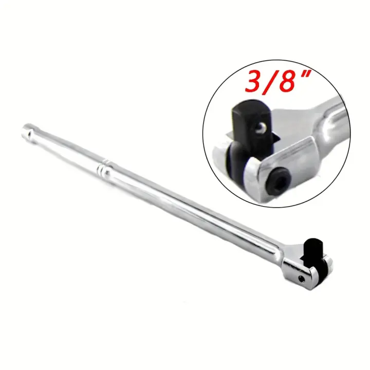 Llave De Impacto Pesada De 3/8 Pulgada Para Nuts Y Tornillos Resistentes Longitud De 15 Pulgadas/380 Mm Herramienta De Reparación De Automóviles - 1