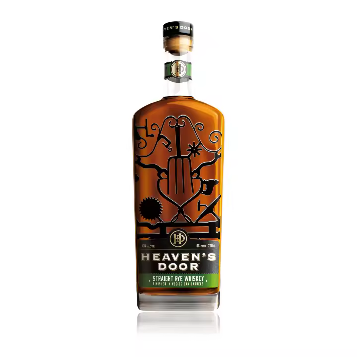 BOB DYLAN'S HEAVEN´S DOOR TENNESEE STRAIGHT RYE WHISKEY 70CL 43% - 1