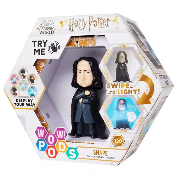 Figura led WOW! POD Snape Harry PotterFigura  Coleccionable - Idea de Regalo- Mercancia Oficial - Juguetes para Niños y Adultos - Movies Fans - Muñeco para Coleccionistas y Exposición - 1