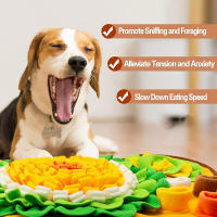 Nueva Alfombra Para Perros De Entrenamiento Sensorial Juguete Interactivo Para Divertir Y Educar Al Perro Tamaño 64X43CM Color Amarillo - details 6
