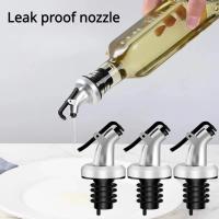 3pcs Tapón De Aceite De Oliva Silicona No Derramamiento Dispensador Creativo Para Botella De Vinagre Y Aceite Ecológico Y Duradero - details 0