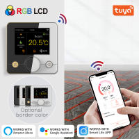 Termostato Inteligente Tuya Para Piso Eléctrico Calentamiento De Agua Y Boilero Gas Controlador De Temperatura Underfloor Compatible Con Alexa Y Google Assistant - details 17