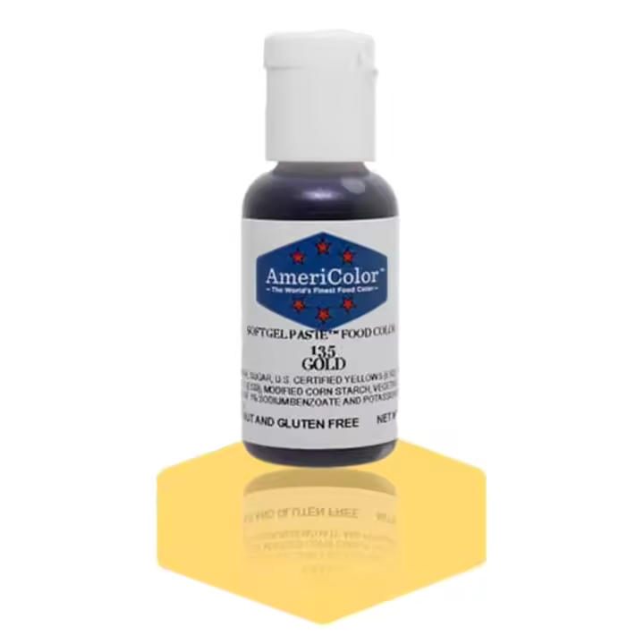 Colorante En Gel Oro (21 G) - Americolor - 1
