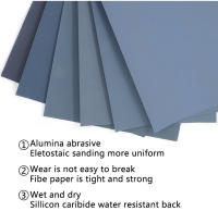 Mini Bloque De Pulido De Cuero Y Madera Con Hojas De Papel De Herramienta De Pulido Para Borde De Cuero Y Finishing - details 9