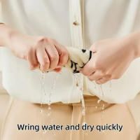 Toalla De Mano De Doble Capa Gruesa Y Absorbente Para Cocina Y Baño Conveniente Para Colgar En Casa Secado Rápido - details 3