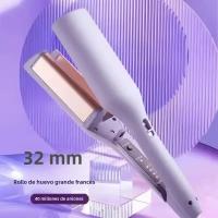 Rizador De Pelo Profesional 32mm French Hair Curler Olla De Pavo Rizado Corrugado Calentamiento Rápido Voluminizador Herramienta De Peinado Para Cabello Seco Y Húmedo - details 1