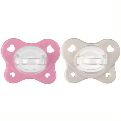 Chicco Chupete Ph Dual Soft Silicona Rosa 6-16M 2Uds - 1