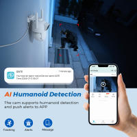 Cámara PTZ 4K 10MP Dual Lente AI Detectar Humanos ONVIF 2.4G/5G WIFI Vigilancia CCTV Seguridad O-Kam pro Doméstica Y Exterior Resistente Al Agua - details 4
