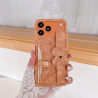 Funda De Teléfono De Imitación De Corazón Con Pulsera Para iPhone 17 pro Max 16 pro 15 Cubierta Protectora Vintage En TPU - details 8