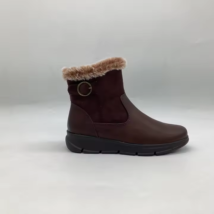 Virucci - Botines Casual de Mujer Cómodas Modernas VRA-1063 disponible en Cuero, Marrón, Negro - 1