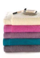 QUALITY TOWELS. Pack 8 TOALLAS TOCADOR (30x50 cm) lisas de 600grs/m2 de ALGODON PEINADO. Varios colores a elegir o surtidos. Super absorbentes y muy suaves. Gran calidad. - details 0