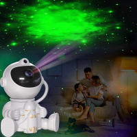 Proyector De Luz Nocturna Astronauta De Rocket Espacial Iluminación Estelar Para Decoración De Dormitorio Forma Redonda Sin Bombillas Incluidas - details 3