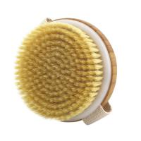 Cepillo De Masaje Corporal Para Piel Seca Con Cerdas Naturales Eliminador De Piel Muerta Anti Celulitis Exfolia La Circulación Sanguínea Herramienta De Masaje - details 16