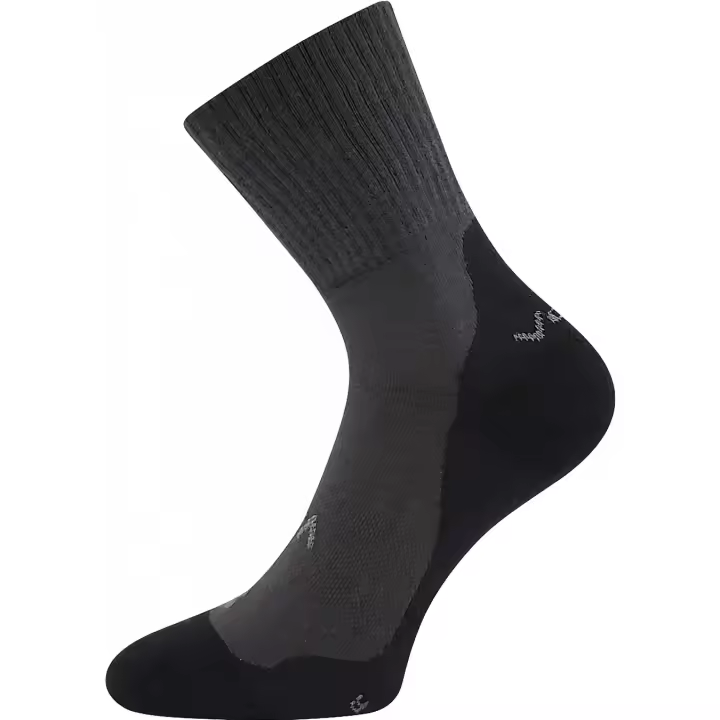 Calcetines Barefoot Rizo Gris Oscuro - 1