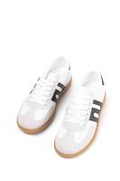Lyla Wang Zapatillas retro mujer con plataforma con cordones - details 1