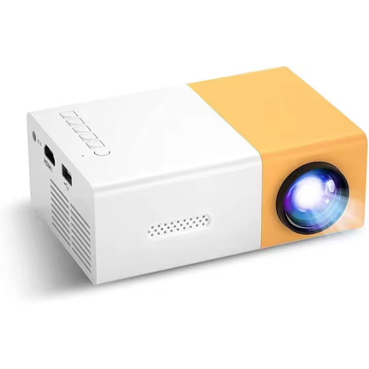 Proyector de películas, proyector LED portátil, proyector de vídeo de cine en casa HD, HDMI, USB, AV, teléfono, tableta, TV Box, computadora portátil - 1