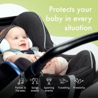 Auriculares con cancelación de ruido ajustables para bebés, protección auditiva, orejeras con reducción de ruido para bebés de hasta 36 meses - details 2