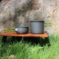 Juego De Cocina Para Camping De Un Solo Persona En Aleación De Aluminio Pesado Y Compacto Para Viajes Y Acampar - details 10