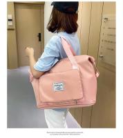 Bolsa de viaje para mujer, bolsa de hombro deportiva con separación húmeda y seca, bolsa de almacenamiento plegable, bolsa de fitness, bolsa de equipaje impermeable para hombre - details 6