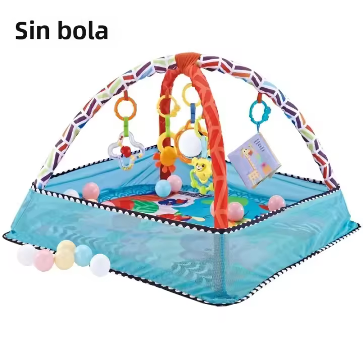 ZC Alfombra De Juego Para Bebé Tummy Time Actividad Juguete Fitness Regalo Para Recién Nacidos Y Niños De 0 a 36 Meses Material Suave Educativo Y Deportivo - 1